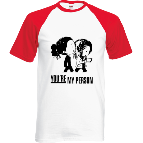 Koszulka bejsbolówka „You’re My Person 5”