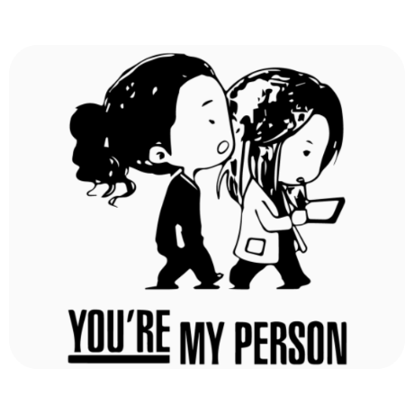Podkładka pod mysz „You’re My Person 5”