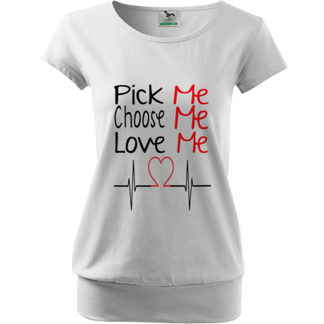 Koszulka City „Pick, Choose, Love Me”