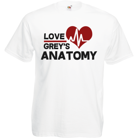 Koszulka „Love Grey’s Anatomy”