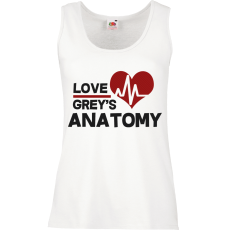 Bezrękawnik damski „Love Grey’s Anatomy”