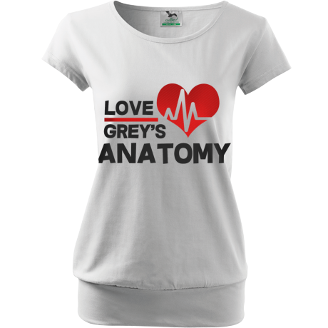 Koszulka City „Love Grey’s Anatomy”
