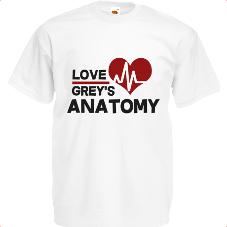Koszulka dziecięca „Love Grey’s Anatomy”