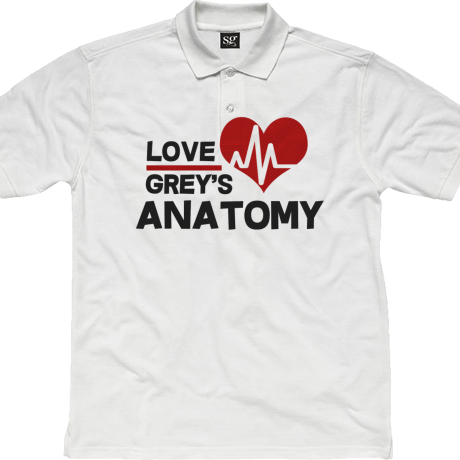 Polo „Love Grey’s Anatomy”
