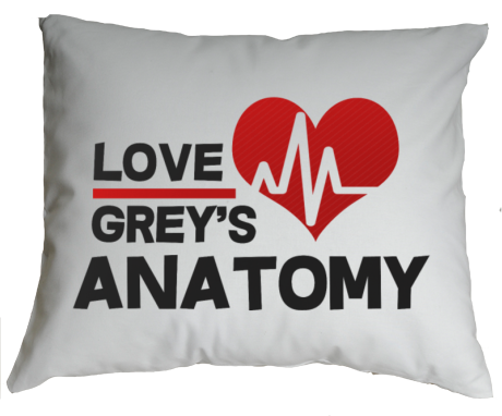 Poduszka „Love Grey’s Anatomy”