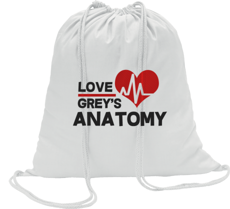 Worko-plecak „Love Grey’s Anatomy”