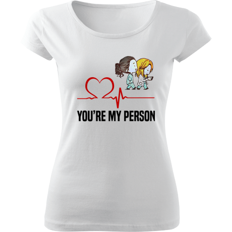 Koszulka damska fit „You’re My Person 6”