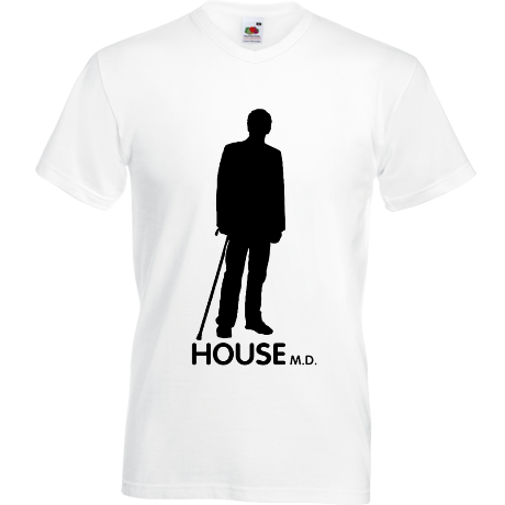 Koszulka w serek „Dr House”