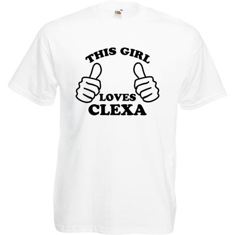 Koszulka „This Girls Loves Clexa”