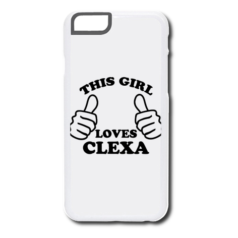 Etui na iPhone „This Girls Loves Clexa”