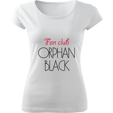 Koszulka damska fit „Fan Club Orphan Black”