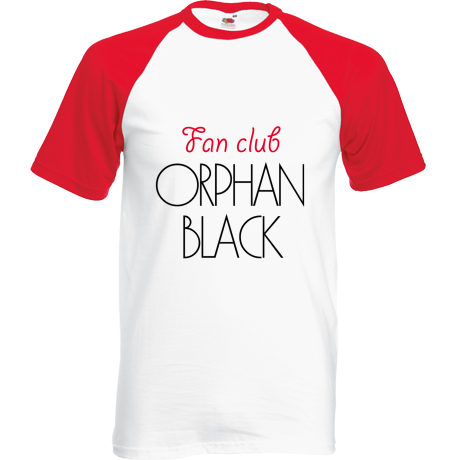 Koszulka bejsbolówka „Fan Club Orphan Black”