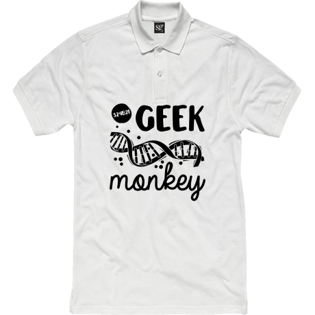 Polo damskie „Geek Monkey”
