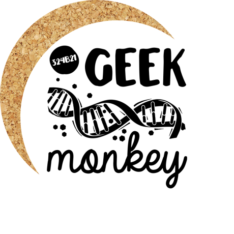 Podkładka pod kubek „Geek Monkey”