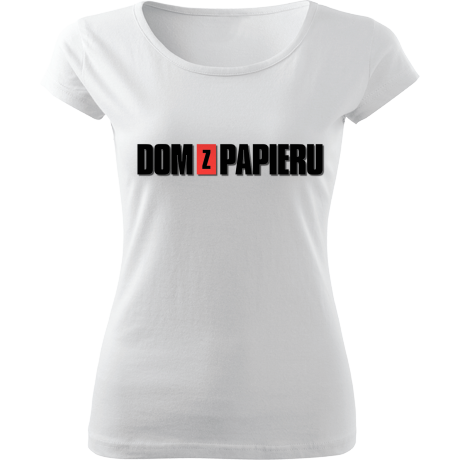 Koszulka damska fit „Dom z papieru”