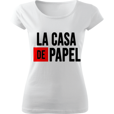 Koszulka damska fit „La Casa De Papel”