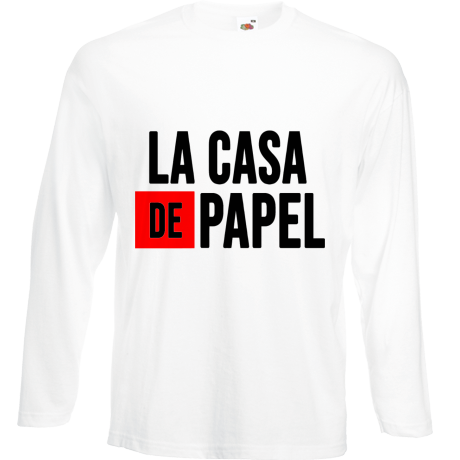 Koszulka z długim rękawem „La Casa De Papel”