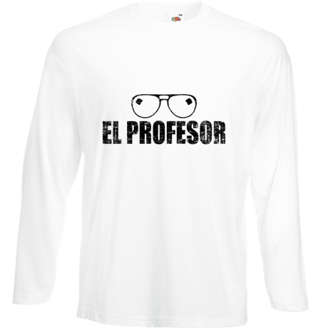 Koszulka z długim rękawem „El Profesor”