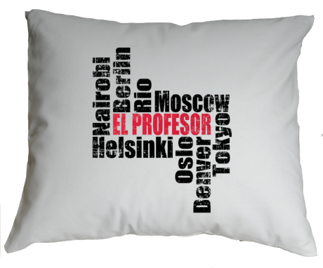 Poduszka „El Profesor & Team”