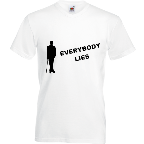 Koszulka w serek „Everybody Lies II”