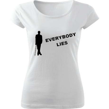Koszulka damska fit „Everybody Lies II”