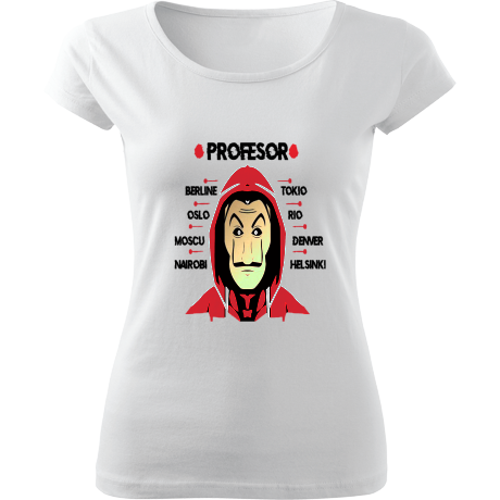 Koszulka damska fit „Profesor Team”