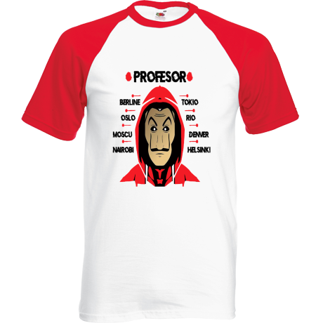 Koszulka bejsbolówka „Profesor Team”