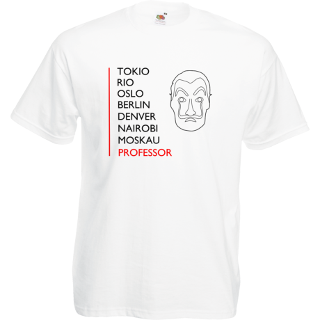 Koszulka „El Professor Team” (duży rozmiar)