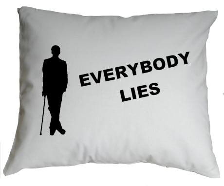 Poduszka „Everybody Lies II”