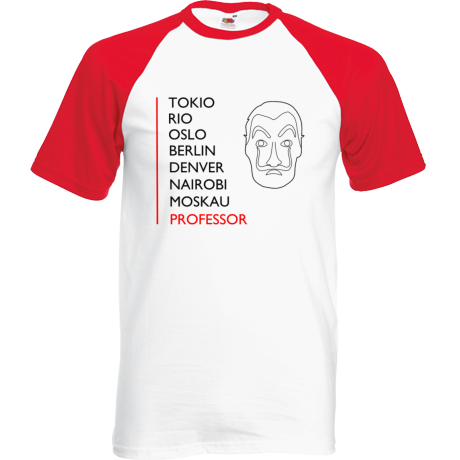 Koszulka bejsbolówka „El Professor Team”