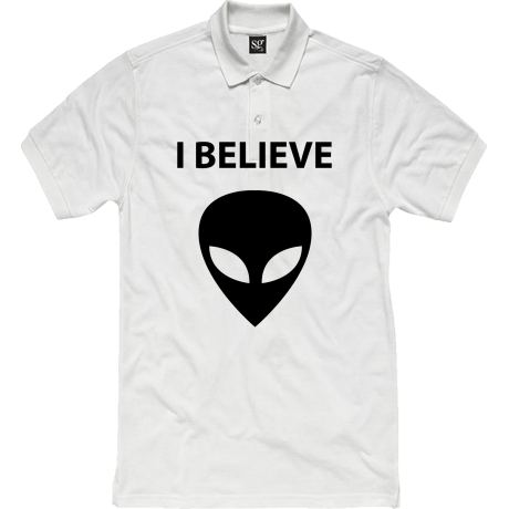 Polo damskie „I Believe Alien”