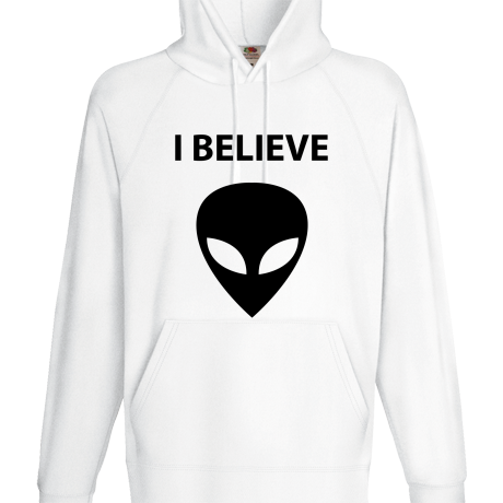 Bluza z kapturem „I Believe Alien”
