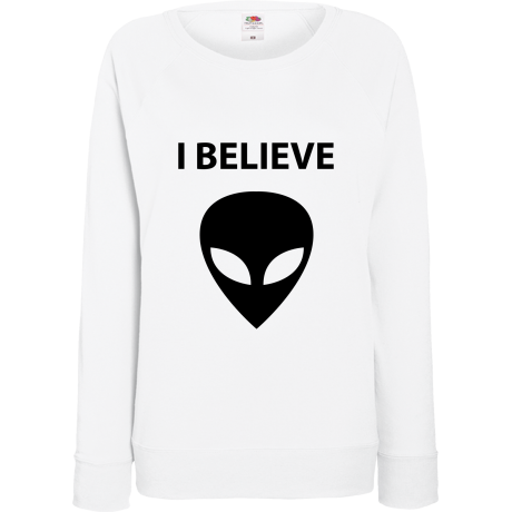 Bluza damska „I Believe Alien”