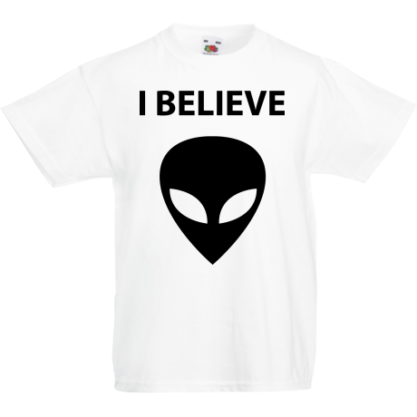 Koszulka dla malucha „I Believe Alien”