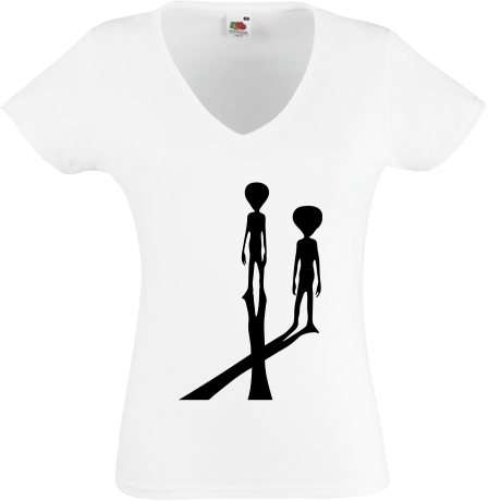 Koszulka damska w serek „Aliens”