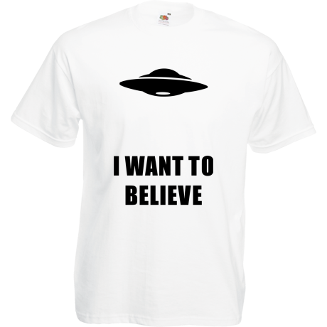 Koszulka „I Want To Believe UFO”