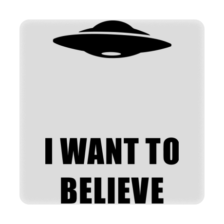 Magnes „I Want To Believe UFO”