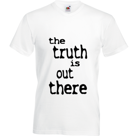 Koszulka w serek „The Truth Is Out There”