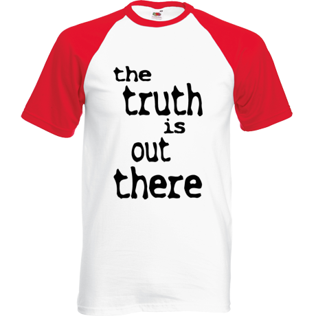 Koszulka bejsbolówka „The Truth Is Out There”