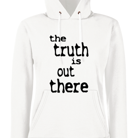 Bluza damska z kapturem „The Truth Is Out There”