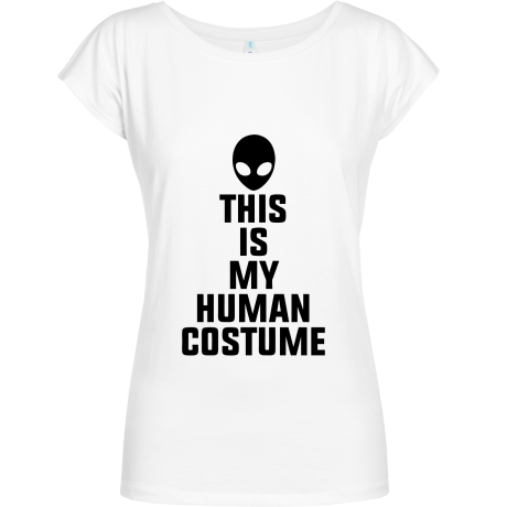 Koszulka Geffer „This Is My Human Costume”