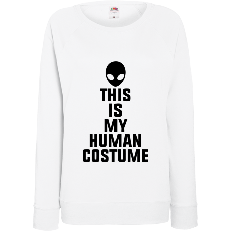 Bluza damska „This Is My Human Costume”