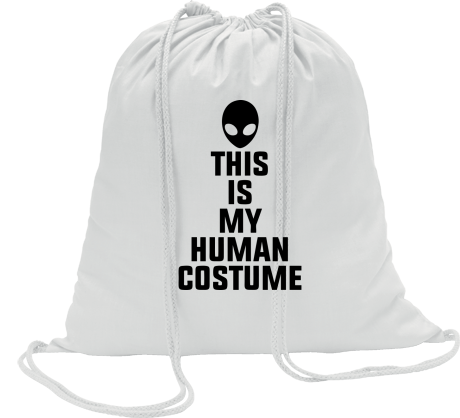 Worko-plecak „This Is My Human Costume”