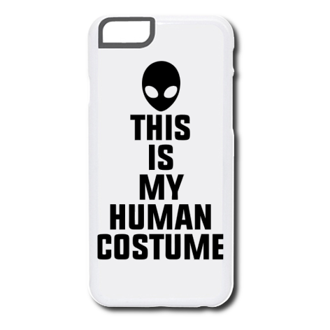Etui na iPhone „This Is My Human Costume”