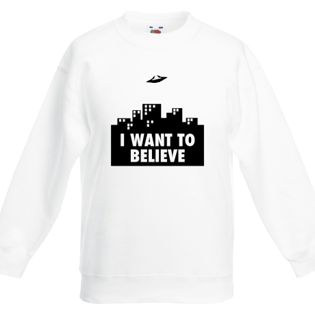 Bluza dziecięca „I Want To Believe 2”
