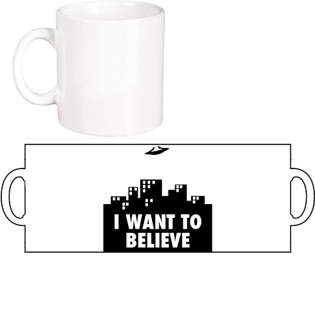 Kubek „I Want To Believe 2”