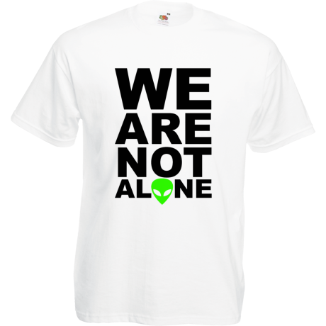 Koszulka „We Are Not Alone” (duży rozmiar)