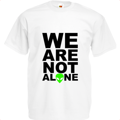 Koszulka dziecięca „We Are Not Alone”