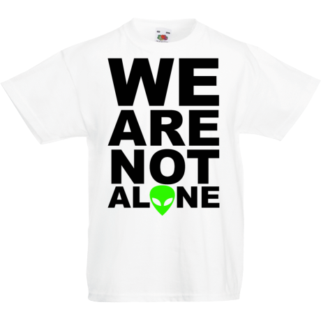 Koszulka dla malucha „We Are Not Alone”