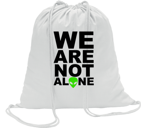 Worko-plecak „We Are Not Alone”